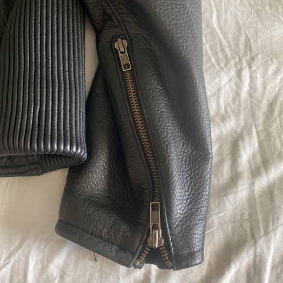 Authentic Harley Davidson Road Warrior Mens Leather Jacket XL Tall EUC - Picture 5 of 9